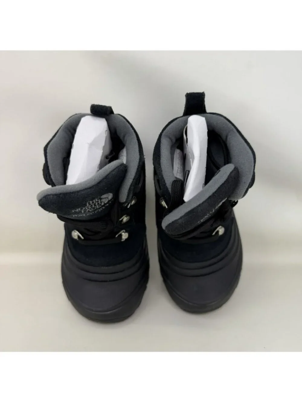 The North Face Chilkat Lace II Waterproof Boots Black Toddler Size 10